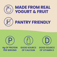 GoGo squeeZ yogurtZ Banana, 3 oz. (4 Pouches) - Kids Snacks Made from Real Yogurt & Fruit - Pantry Friendly Snack, No Fridge Needed - No Preservatives - Kosher Certified - Gluten Free Snacks for Kids