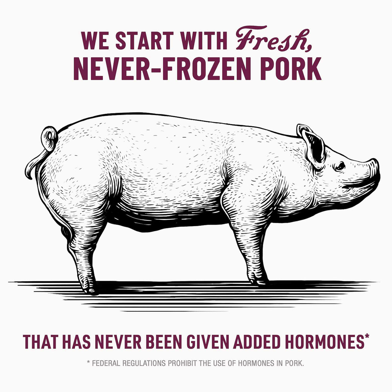 Duke's  Cajun Andouille Pork Sausages, 5 oz