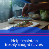 Ziploc Quart Food Storage Freezer Bags, Grip 'n Seal Technology for Easier Grip, Open, and Close, 75 Count