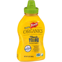 French's  True Organics Classic Yellow Mustard, 12 oz