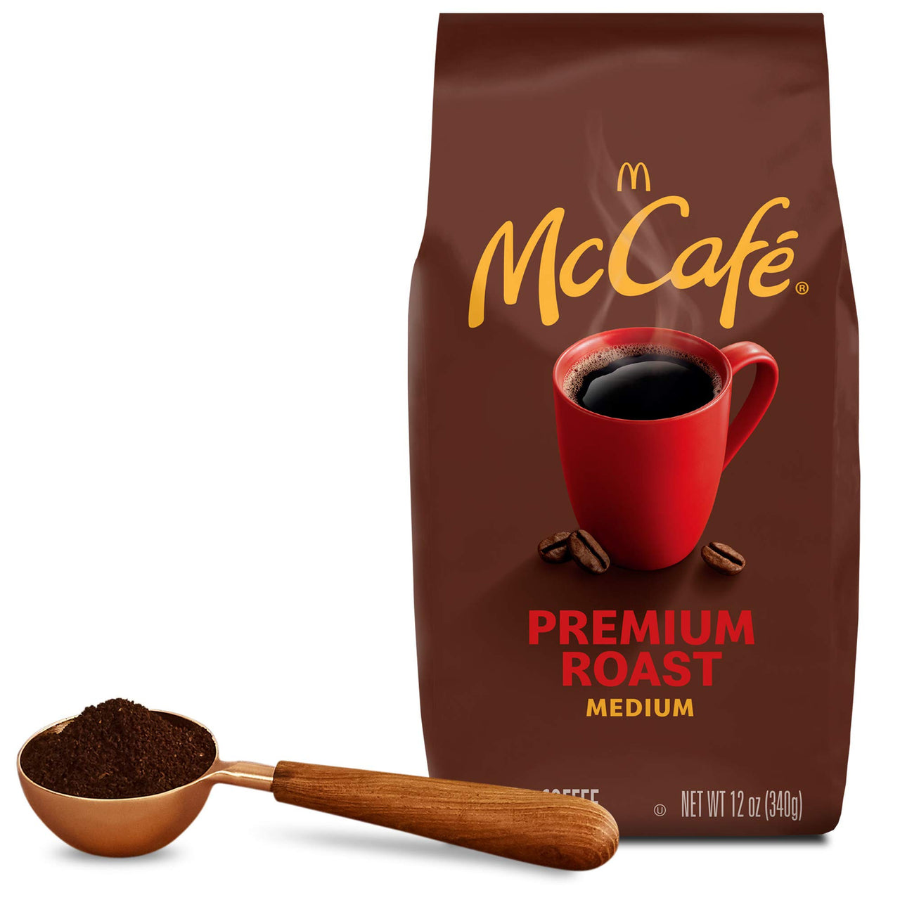 McCafe Medium Roast Ground Coffee, Premium Roast 12 Ounce