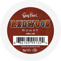 Guy Fieri Flavortown Roasts Coffee Pods, Redwood Roast, Bold Dark Roast Single Serve Coffee for Keurig K Cups Brewer Machines, 24 Count