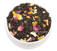 Vanilla Blossom, Loose Leaf Flavored Black Tea - Caffeinated | bulk 8oz, 80-100 cups | The Spice Hut, First Sip of Tea