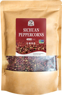 52USA Szechuan Peppercorns(8OZ), Sichuan Red Peppercorns, Tingly Numbness Whole Szechuan Peppercorns, Key Ingredients for Mapo Tofu and Scihuan Dishes