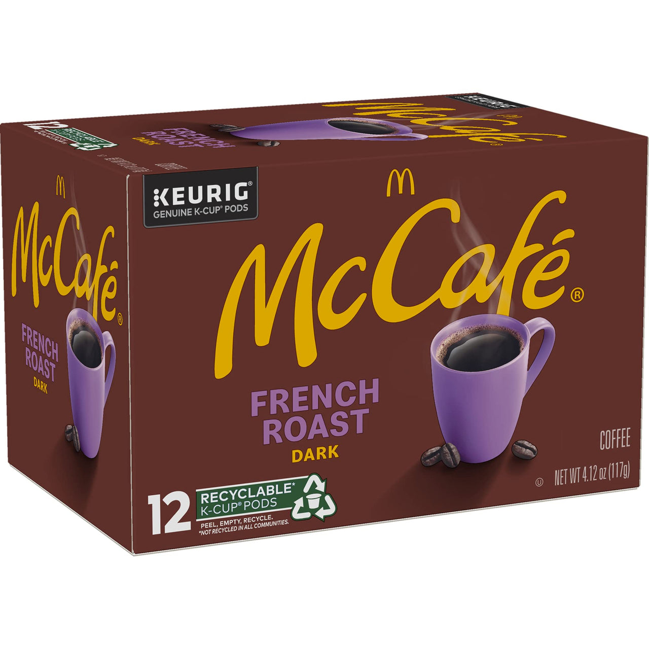 McCafe French Roast Keurig K Cup Coffee Pods (12 Count)