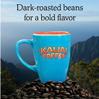 Kauai Whole Bean Coffee, Koloa Estate Dark Roast - Arabica Coffee from Hawaiis Largest Grower-Bold, Rich Flavor with Nutty Notes and Sweet Chocolate Overtones - 10 Ounce