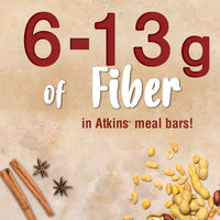 Atkins Protein Meal Bar, Chocolate Chip Granola, Keto Friendly, 8 Count