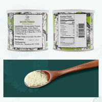 Soeos Premium Wasabi Powder 8oz (227g), with Real Wasabi, Grade AAA Powder, for Sushi, Sushi Powdered, Root Fresh Bulk, green