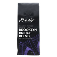 Brooklyn Beans Brooklyn Bridge 100% Arabica Craft Roasted Ground Coffee, Medium Roast, 12 Ounce Bag