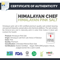 Himalayan Chef Pink Salt Fine Grain, 8 oz
