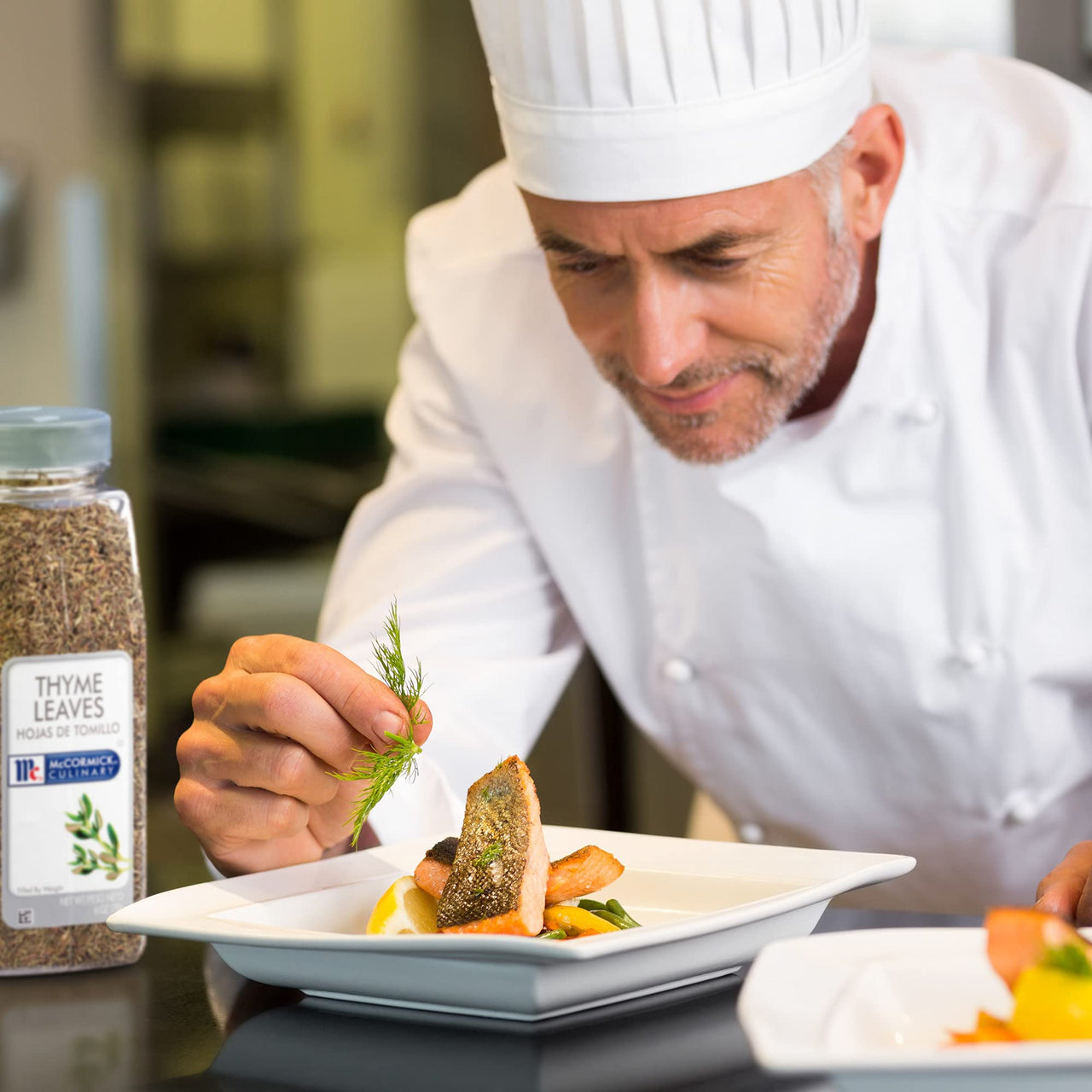 McCormick Culinary Thyme Leaves, 6 oz - One 6 Ounce Container of Dried Thyme Leaves, Perfect for Soups, Meat and Seafood Entrees