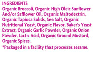 Rhythm Superfoods Crunchy Broccoli Bites, White Cheddar & Parmesan, Organic & Non-GMO, 1.4 Oz (Pack Of 4), Vegan/Gluten-Free Vegetable Superfood Snacks