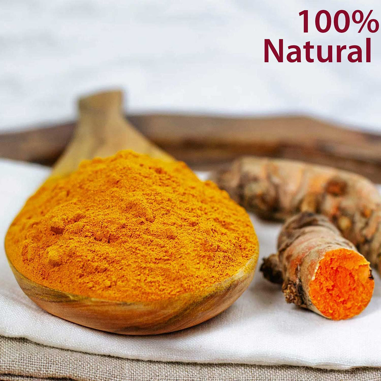 Himalayan Chef Organic Turmeric Powder, 6.34 oz Premium Quality Root Powder with Curcumin, Gluten Free & Non-GMO Verified - Plastic Shaker