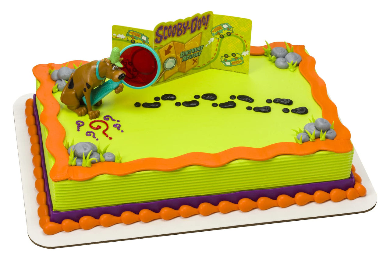 Scooby-Doo! Mystery Revealed Cake Topper Decorating Set