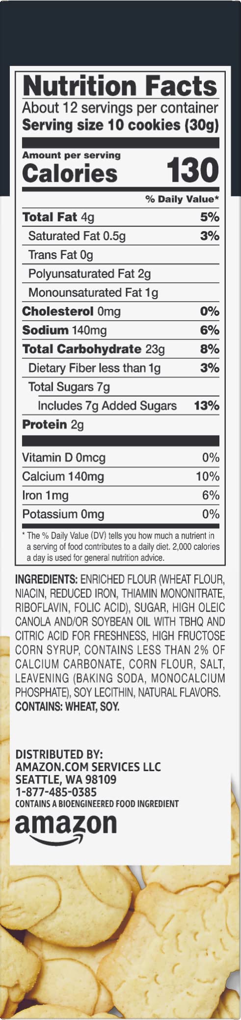 Happy Belly Animal Cookies, 13 Ounce (Reformulation)