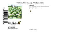 Valrhona 4653 Guanaja 70% Dark 1/2 lb