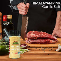 Himalayan Chef Garlic Salt, Plastic Shaker-12.35 Oz