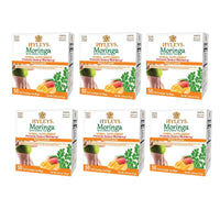 Hyleys Tea Moringa Oleifera with Mango Flavor - 50 Tea Bags (6 Pack - 300 Tea Bags total) (Miracle Tree Tea)