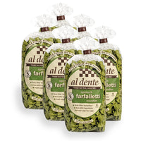 AL DENTE Spinach Farfalletti, 12 Ounce (Pack of 6)