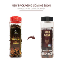 Soeos Star Anise Seeds 6oz (170g), Non-GMO Verified, Great for Baking and Tea, Anis Estrella, Whole Chinese Star Anise Pods, Dried Anise Star Spice, Chinese Star Anise, Star Anise Bulk, Anise Star.