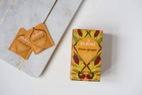 Pukka Three Ginger, Organic Herbal Tea With Turmeric & Galangal, Perfect for After Meals, 60 Tea Bags (3 Pack)