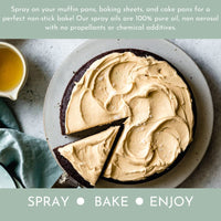 La Tourangelle, All Purpose Baking Spray, Gluten-Free, Non-Stick, Chemical Free and Propellant Free, Expeller-Pressed Cooking and Baking Spray Oil, 5 fl oz