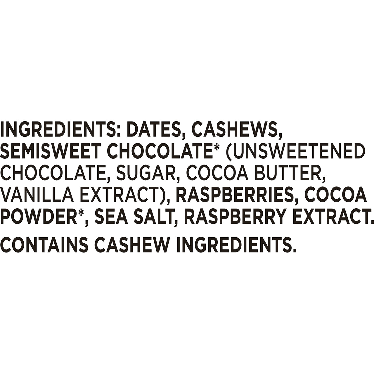 Larabar Chocolate Raspberry Truffle, Gluten Free Vegan Fruit Nut Bars, 8 ct