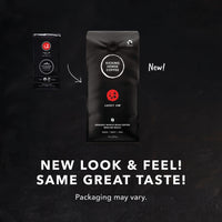 Kicking Horse Coffee Lucky Jim Whole Beans, Medium Roast, Certified Organic Fairtrade Kosher Coffee, Black, 10 Oz