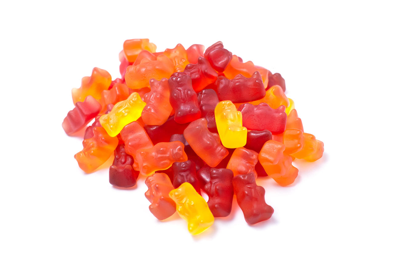 YumEarth Gluten Free Gummy Bears, Assorted Flavors, 99 grams, 5 Snack Packs Per Bag