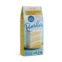 Pamela's  Gluten Free Vanilla Cake Mix, Dairy Free, Kosher, 21-Ounce Bag (Pack of 6)