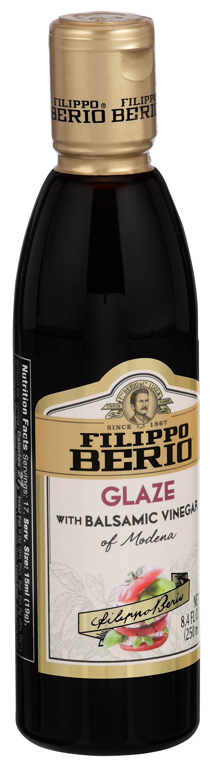 Filippo Berio Balsamic Glaze, 8.4 Ounce Plastic Bottle