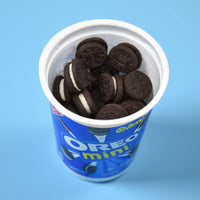 OREO Mini Chocolate Sandwich Cookies Go-Pak, On The Go Snacks, 3.5 oz (Pack of 2)