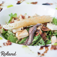 Roland Foods Smoked Anchovy Fillets Packed in Sunflower Oil, Wild Caught from Spain, 1.8-Ounce Tin