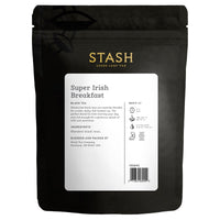 Stash Tea Super Irish Breakfast Black Tea - Caffeinated, Non-GMO Project Verified Premium Tea with No Artificial Ingredients, Loose Leaf, 3.5 Oz Bag
