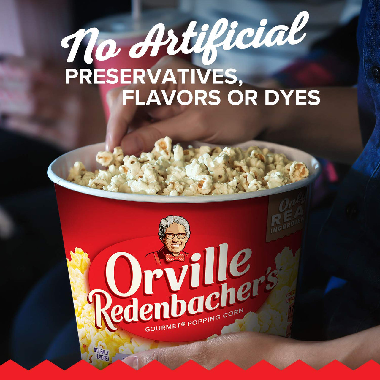 Orville Redenbacher's  Movie Theater Butter Popcorn Tub, 3.9 Ounce