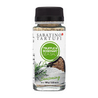 Sabatino Truffle & Rosemary Sea Salt Seasoning, All Natural Gourmet Truffle Salt with Rosemary, Sicilian Sea Salt,Kosher, Non-Gmo Project Certified, 3.53 Oz