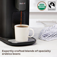 Instant Compostable Espresso Capsules, Leggero Light Roast, 10 Plant-based Capsules, From the Makers of Instant Pot, Eco-Friendly, 100% Organic, Arabica Espresso Capsules with Compostable Inner Bag