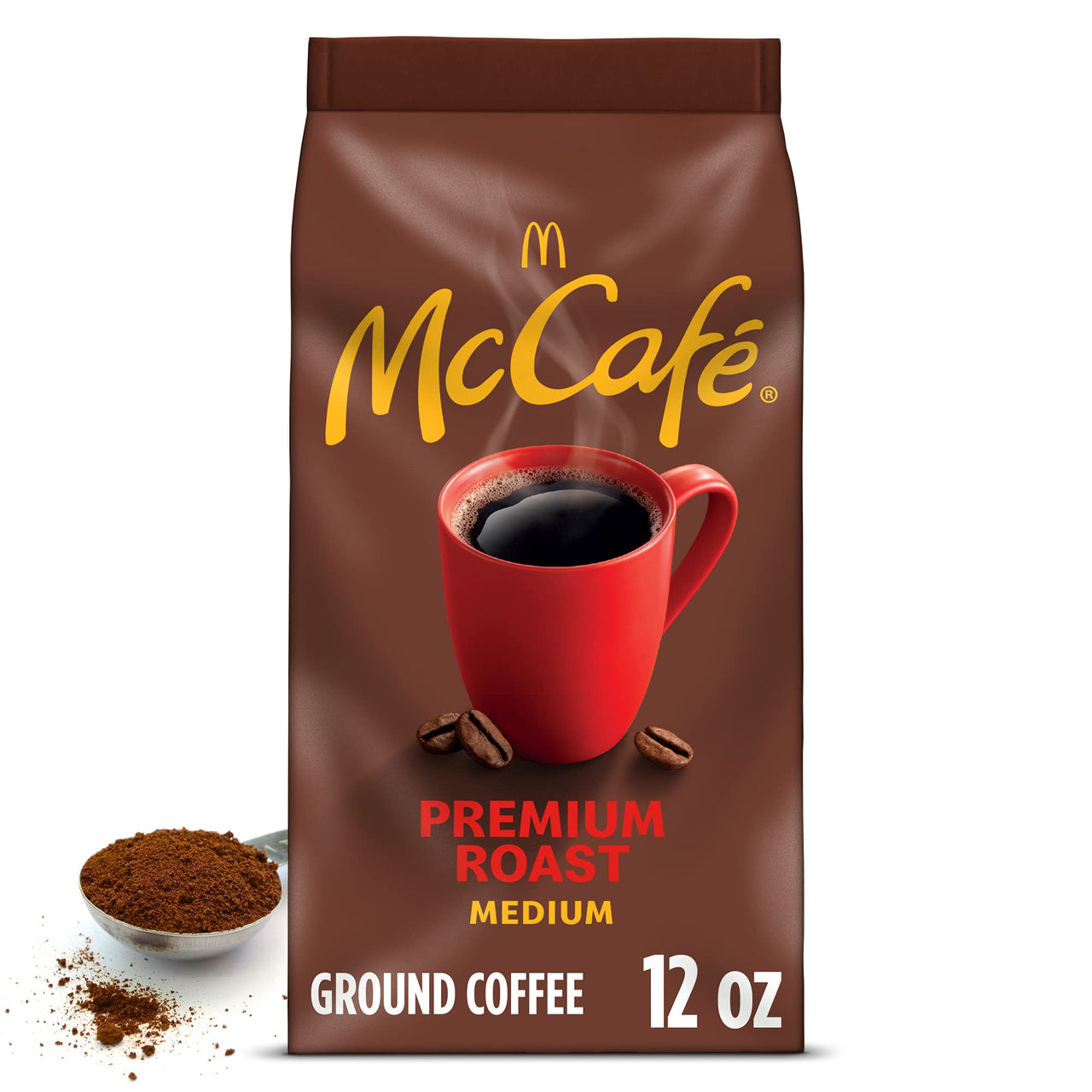 McCafe Medium Roast Ground Coffee, Premium Roast 12 Ounce