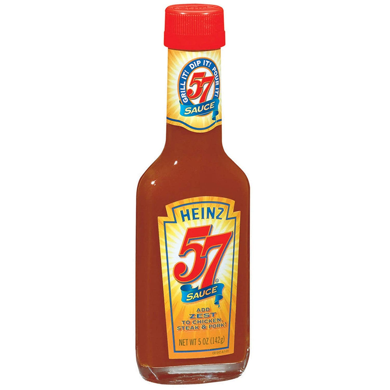 Heinz 57 Steak Sauce 5 oz (Pack of 2) (Adds zest to Steak, Chicken & Pork!)
