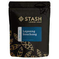 Stash Tea Lapsang Souchong Black Tea - Caffeinated, Non-GMO Project Verified Premium Tea with No Artificial Ingredients, Loose Leaf, 3.5 Oz Bag
