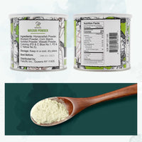 Soeos Premium Wasabi Powder 8oz (227g), with Real Wasabi, Grade AAA Powder, for Sushi, Sushi Powdered, Root Fresh Bulk, green