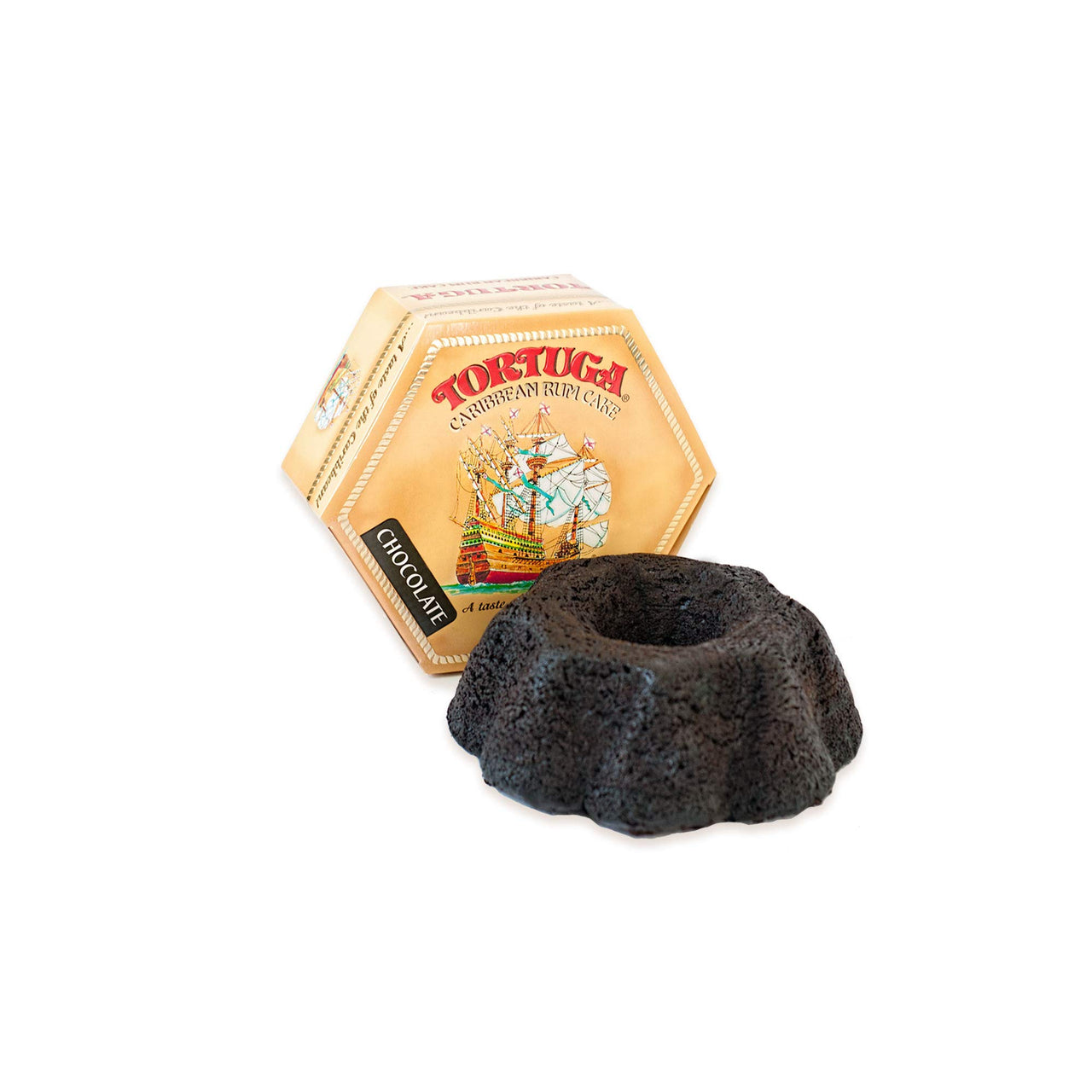 TORTUGA Caribbean Chocolate Rum Cake - 4 oz Rum Cake - The Perfect Premium Gourmet Gift for Gift Baskets, Parties, Holidays, and Birthdays - Great Cakes for Delivery