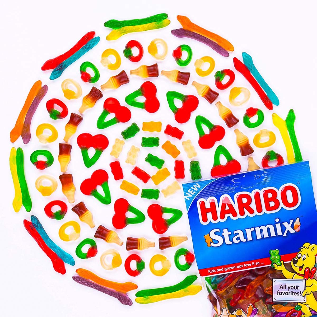 Haribo Starmix Gummi Candy 4oz Bag