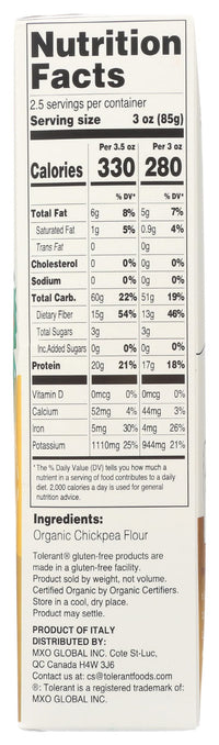 Tolerant Foods Organic Alphaland Chickpea, 8 OZ