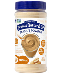 Peanut Butter & Co. Original Peanut Powder, Non-GMO Project Verified, Gluten Free, Vegan, 6.5 oz Jar