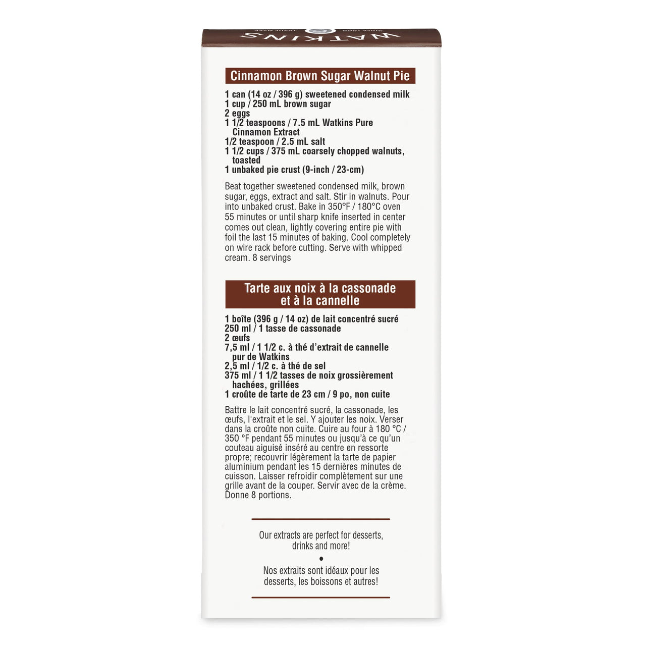 Watkins Pure Cinnamon Extract, Non-GMO, Kosher, 2 oz. Bottle, 1-Pack