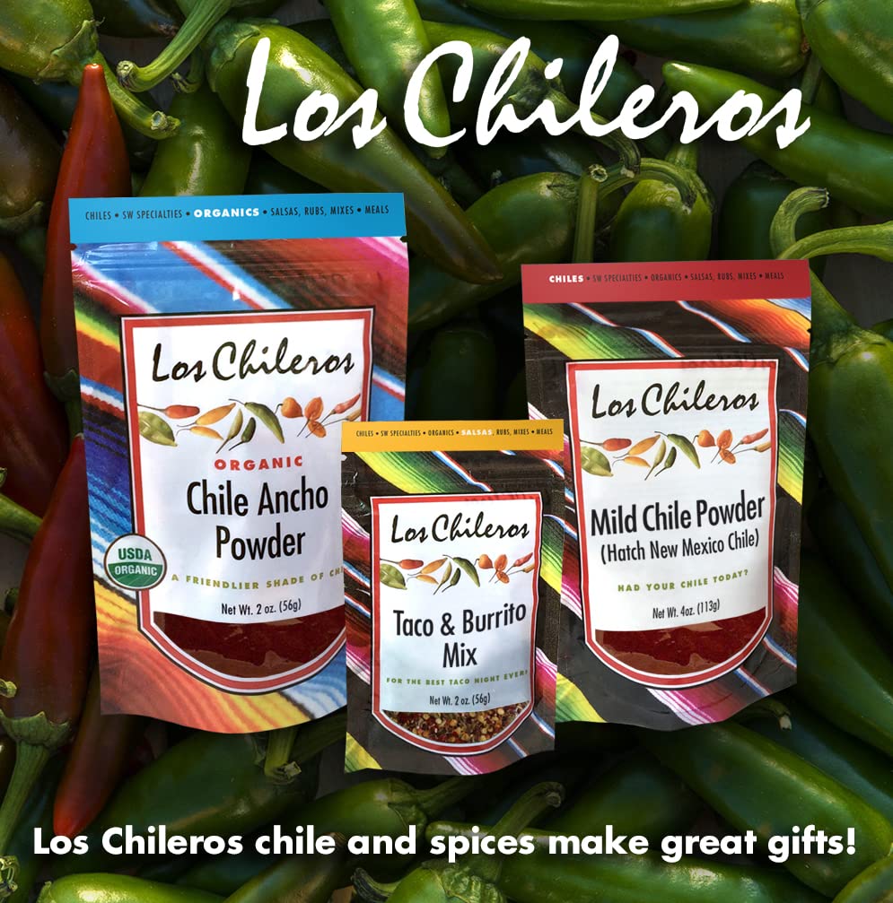 Los Chileros Whole Chile Chipotle, Dark Red, 3 Ounce