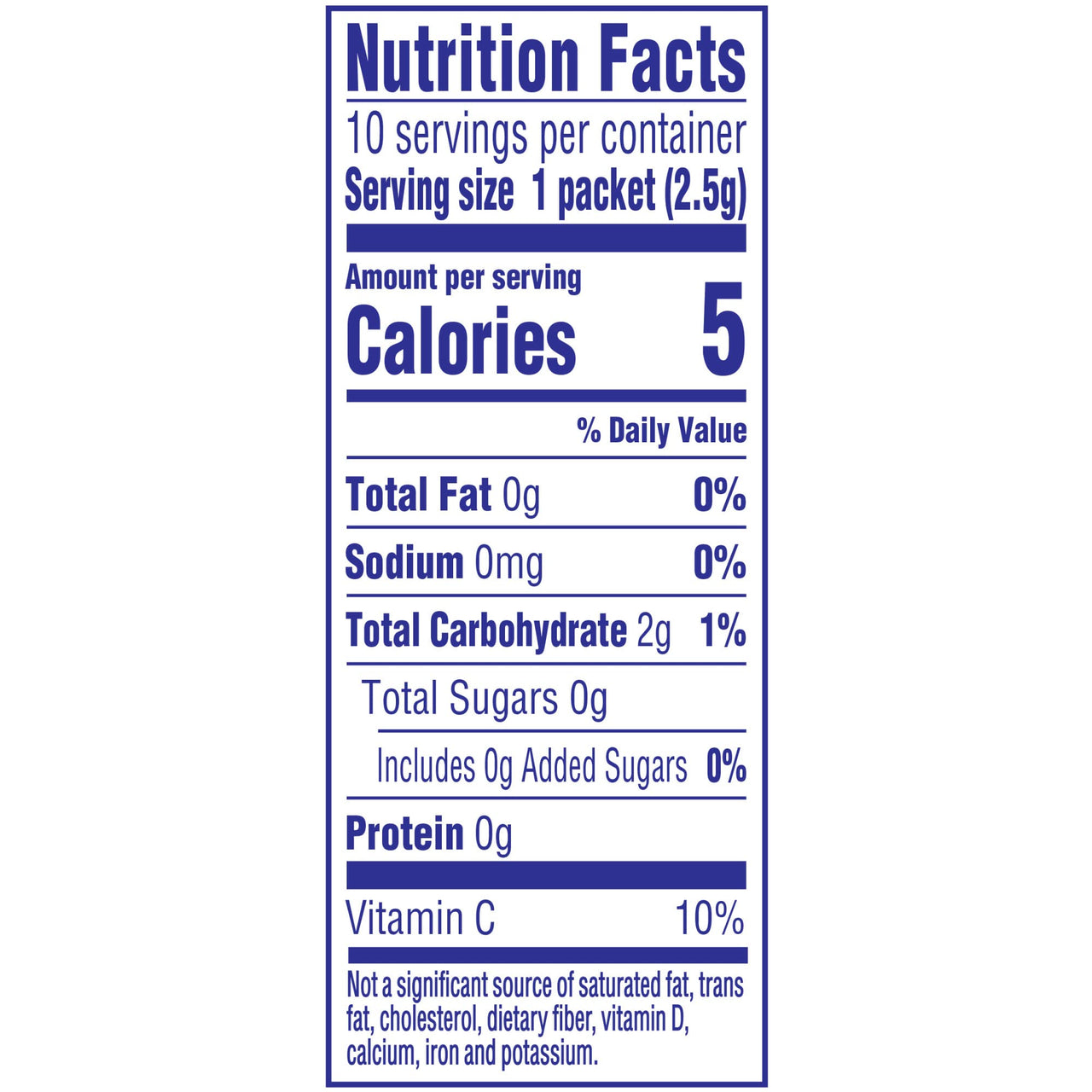 Crystal Light Sugar-Free Peach Mango Green Tea On-The-Go Powdered Drink Mix 10 Count