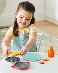 Skip Hop Play Food Set, Zoo Waffle-y Fun (Discontinued by Manufacturer)