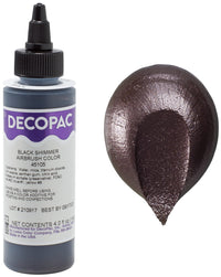 Black Shimmer Premium Airbrush Color - 4 fl oz